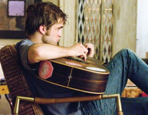 Robert Pattinson with Guitar