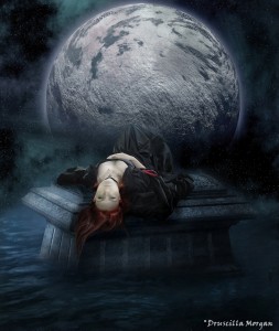 Gretchen Keirok a vampire, she absolutely loved the moon.